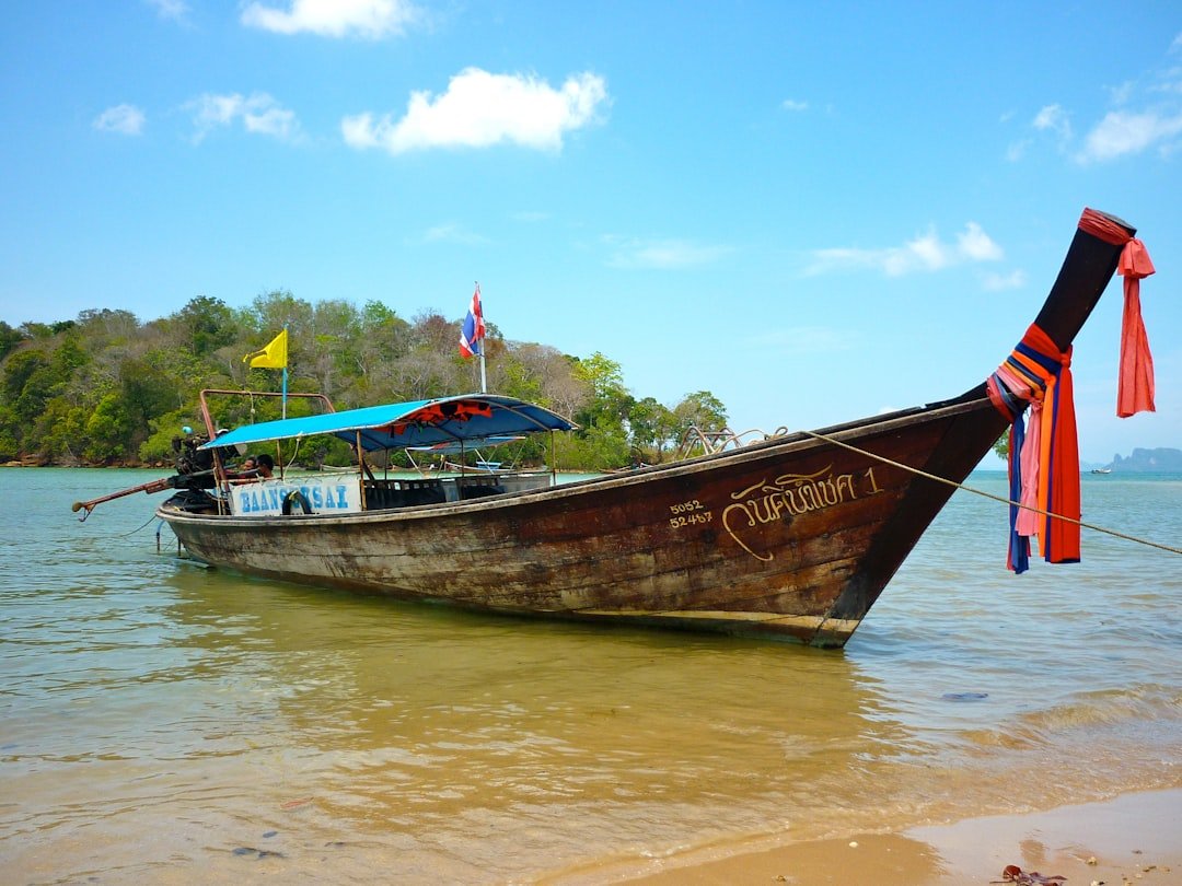 a boat on the water