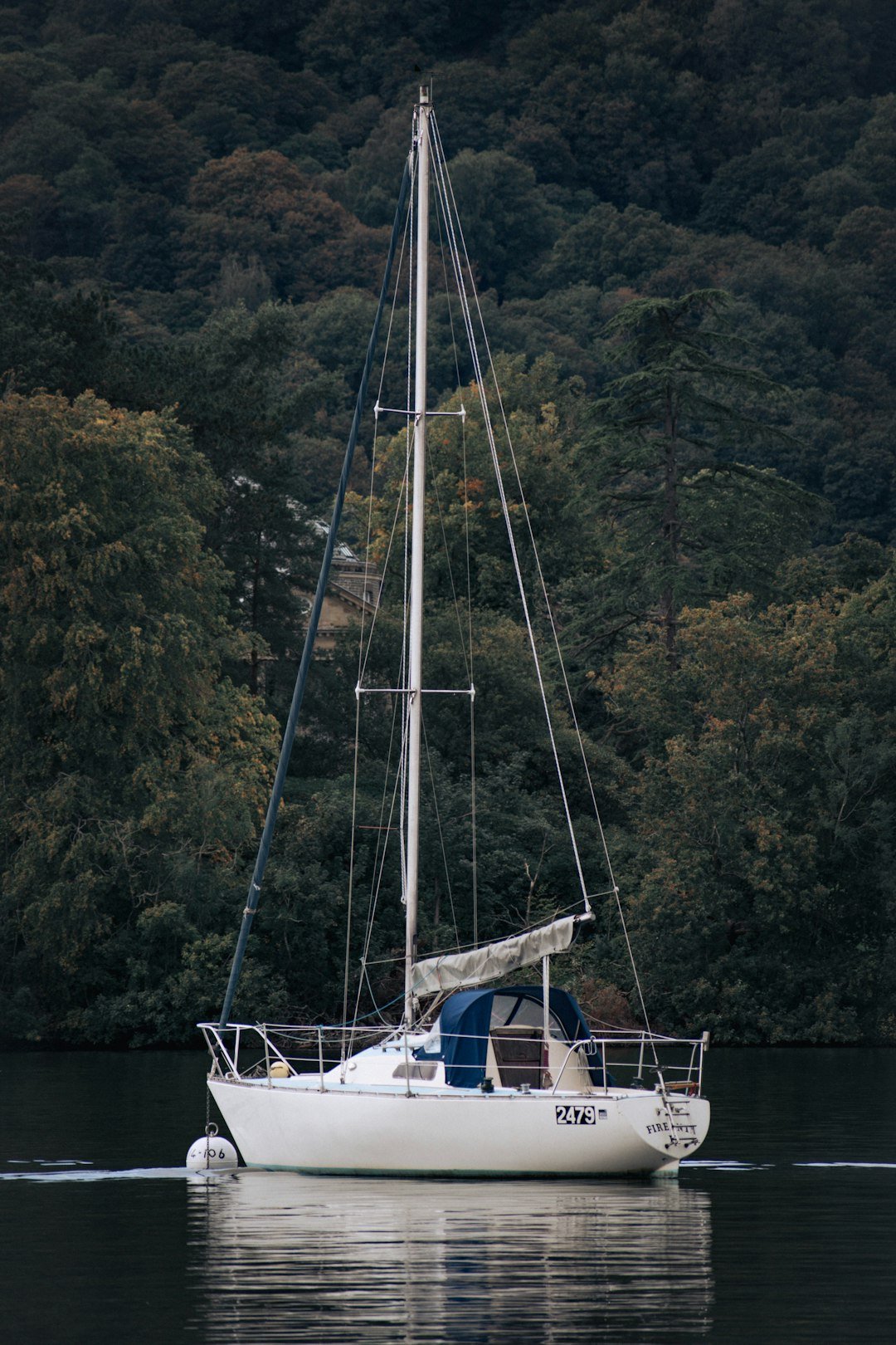 a sailboat on the water